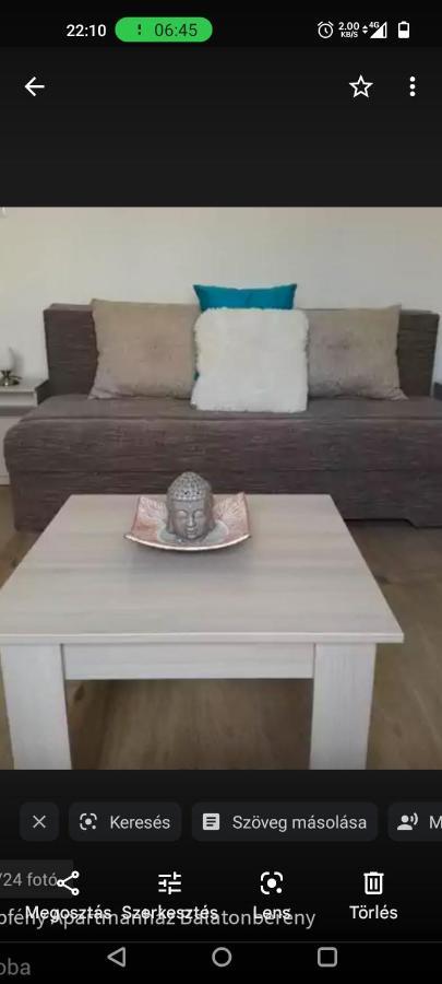 Napfeny Apartmanhaz Balatonberény Exterior foto